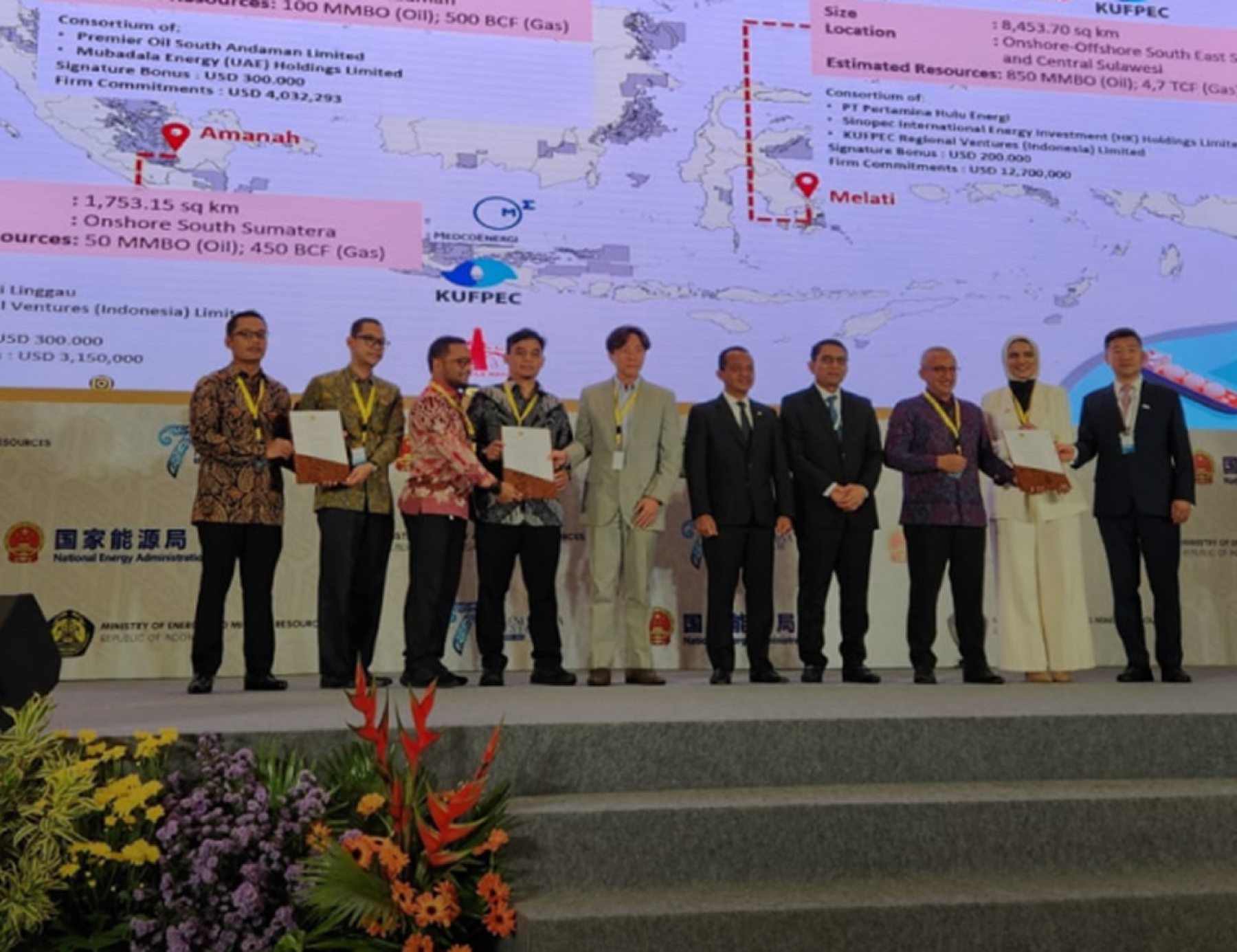 Government Appoints Medco Energi, PT Sele Raya & KUFPEC to Manage Amanah Oil and Gas Block in Phase I Auction